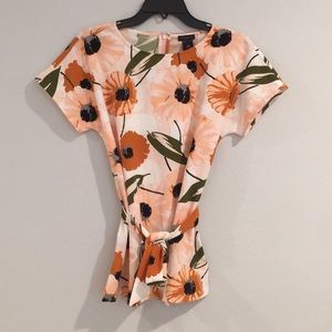 Anne Taylor Floral blouse